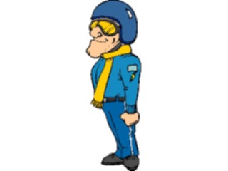 Sticker Custom Preview Image #094270 Occupations Cartoons Pilot6