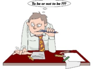 Sticker Custom Preview Image #094416 Occupations Cartoons Writer2