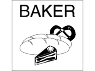 Sticker Custom Preview Image #094436 Occupations Images Baker2