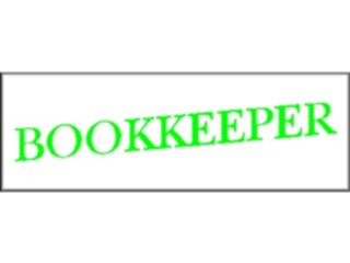 Sticker Custom Preview Image #094448 Occupations Images Bookkeeper