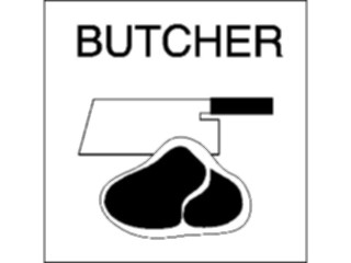 Sticker Custom Preview Image #094453 Occupations Images Butcher2