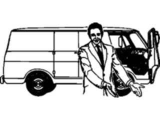 Sticker Custom Preview Image #094455 Occupations Images Car Salesman1