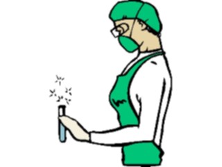 Sticker Custom Preview Image #094498 Occupations Images Chemist6