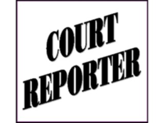 Sticker Custom Preview Image #094519 Occupations Images Court Reporter