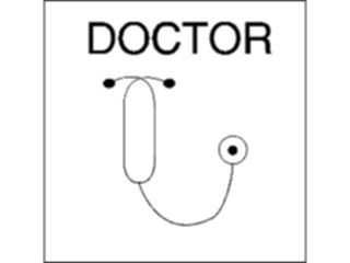 Sticker Custom Preview Image #094528 Occupations Images Doctor