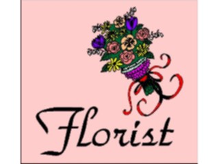 Sticker Custom Preview Image #094545 Occupations Images Florist2