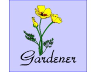 Sticker Custom Preview Image #094551 Occupations Images Gardener1