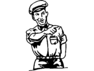 Sticker Custom Preview Image #094554 Occupations Images Gas Station Attendant1