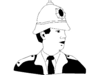 Sticker Custom Preview Image #094669 Occupations Images Police Officer