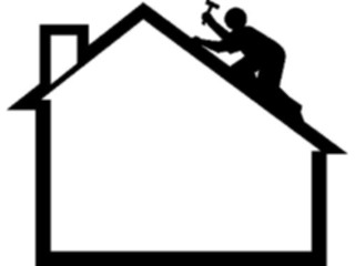 Sticker Custom Preview Image #094689 Occupations Images Roofer1