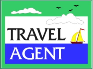 Sticker Custom Preview Image #094731 Occupations Images Travel Agent