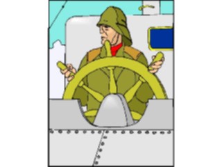 Sticker Custom Preview Image #094756 Oceanography Captainat Wheel2