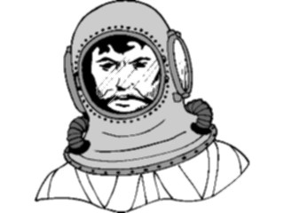 Sticker Custom Preview Image #094762 Oceanography Deep Sea Diver5