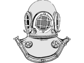 Sticker Custom Preview Image #094767 Oceanography Deep Sea Diving Mask1