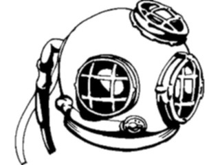 Sticker Custom Preview Image #094768 Oceanography Deep Sea Diving Mask2