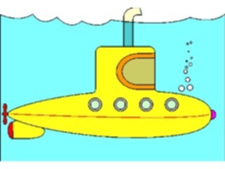 Sticker Custom Preview Image #094793 Oceanography Submarine09