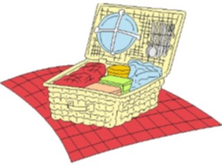 Sticker Custom Preview Image #094932 Outdoor Recreation Barbeques Picnics Picnic Basket05