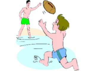 Sticker Custom Preview Image #095023 Outdoor Recreation Beach Water Beach Football