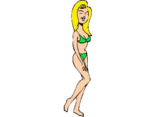 Sticker Custom Preview Image #095049 Outdoor Recreation Beach Water Bikini Woman01