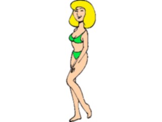 Sticker Custom Preview Image #095051 Outdoor Recreation Beach Water Bikini Woman03