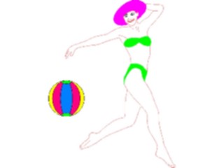 Sticker Custom Preview Image #095061 Outdoor Recreation Beach Water Bikini Woman13