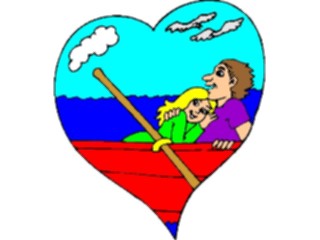 Sticker Custom Preview Image #095083 Outdoor Recreation Beach Water Boating Couple