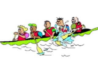 Sticker Custom Preview Image #095140 Outdoor Recreation Beach Water Canoeing03