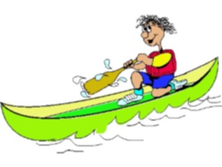 Sticker Custom Preview Image #095143 Outdoor Recreation Beach Water Canoeing06