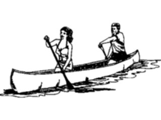 Sticker Custom Preview Image #095146 Outdoor Recreation Beach Water Canoeing09