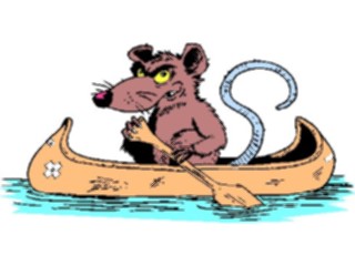 Sticker Custom Preview Image #095168 Outdoor Recreation Beach Water Canoeing Rat