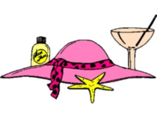 Sticker Custom Preview Image #095265 Outdoor Recreation Beach Water Hat Suntan Oil