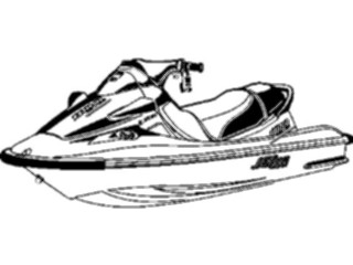 Sticker Custom Preview Image #095289 Outdoor Recreation Beach Water Jet Ski4