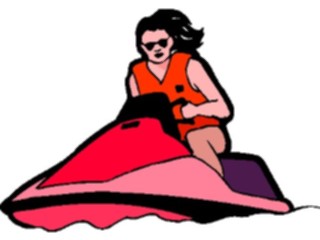Sticker Custom Preview Image #095300 Outdoor Recreation Beach Water Jet Skiing07