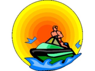 Sticker Custom Preview Image #095301 Outdoor Recreation Beach Water Jet Skiing08