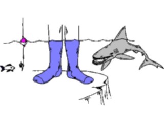 Sticker Custom Preview Image #095366 Outdoor Recreation Beach Water Legs Underwater2