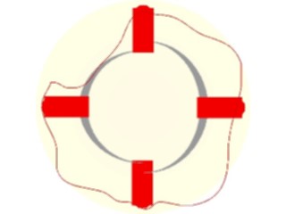 Sticker Custom Preview Image #095369 Outdoor Recreation Beach Water Life Preserver03