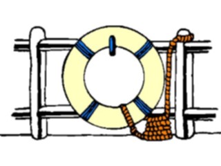Sticker Custom Preview Image #095377 Outdoor Recreation Beach Water Life Preserver11