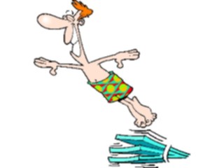 Sticker Custom Preview Image #095396 Outdoor Recreation Beach Water Man Diving1