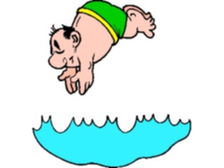 Sticker Custom Preview Image #095397 Outdoor Recreation Beach Water Man Diving2