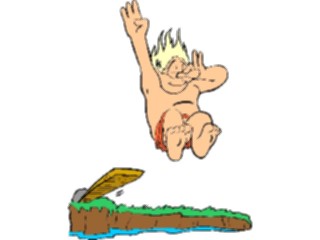 Sticker Custom Preview Image #095398 Outdoor Recreation Beach Water Man Diving3