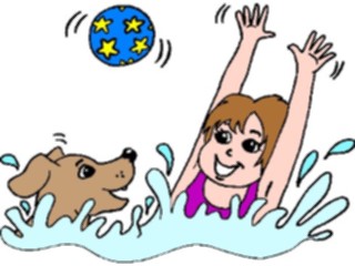 Sticker Custom Preview Image #095442 Outdoor Recreation Beach Water Playingin Water1