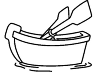 Sticker Custom Preview Image #095485 Outdoor Recreation Beach Water Row Boat01