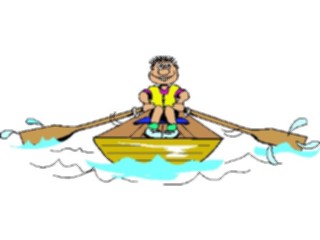 Sticker Custom Preview Image #095487 Outdoor Recreation Beach Water Row Boat03