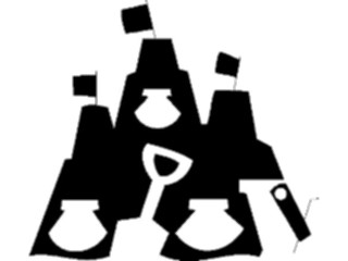 Sticker Custom Preview Image #095549 Outdoor Recreation Beach Water Sand Castle5