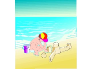 Sticker Custom Preview Image #095551 Outdoor Recreation Beach Water Sand Castle7