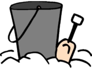 Sticker Custom Preview Image #095556 Outdoor Recreation Beach Water Sand Pail Shovel05
