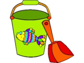 Sticker Custom Preview Image #095562 Outdoor Recreation Beach Water Sand Pail Shovel11