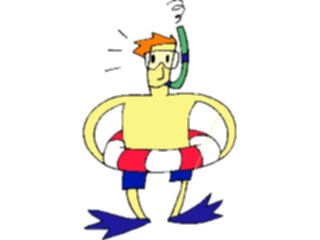 Sticker Custom Preview Image #095594 Outdoor Recreation Beach Water Snorkeler5