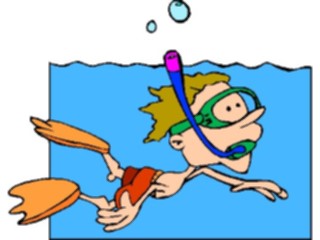 Sticker Custom Preview Image #095597 Outdoor Recreation Beach Water Snorkeler8