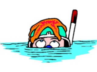 Sticker Custom Preview Image #095604 Outdoor Recreation Beach Water Snorkeler Starfish